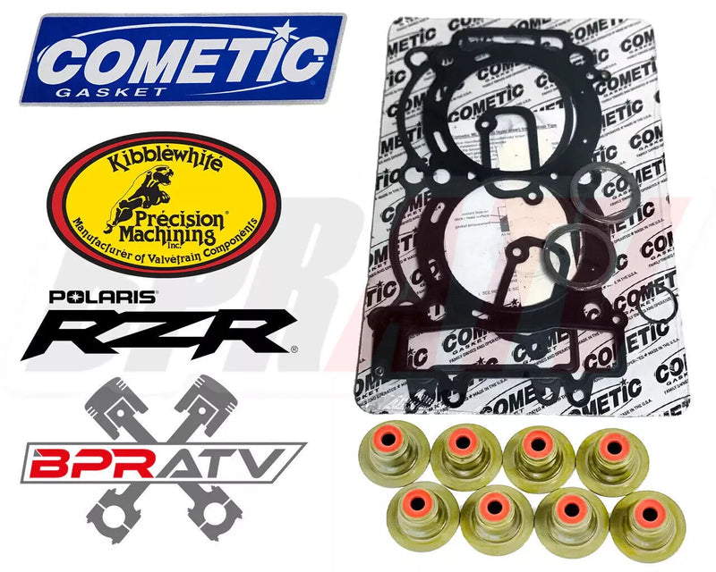 11-14 RZR XP900 XP 900 98mm CP Carrillo Piston Rings Cometic Gaskets KPMI Seals