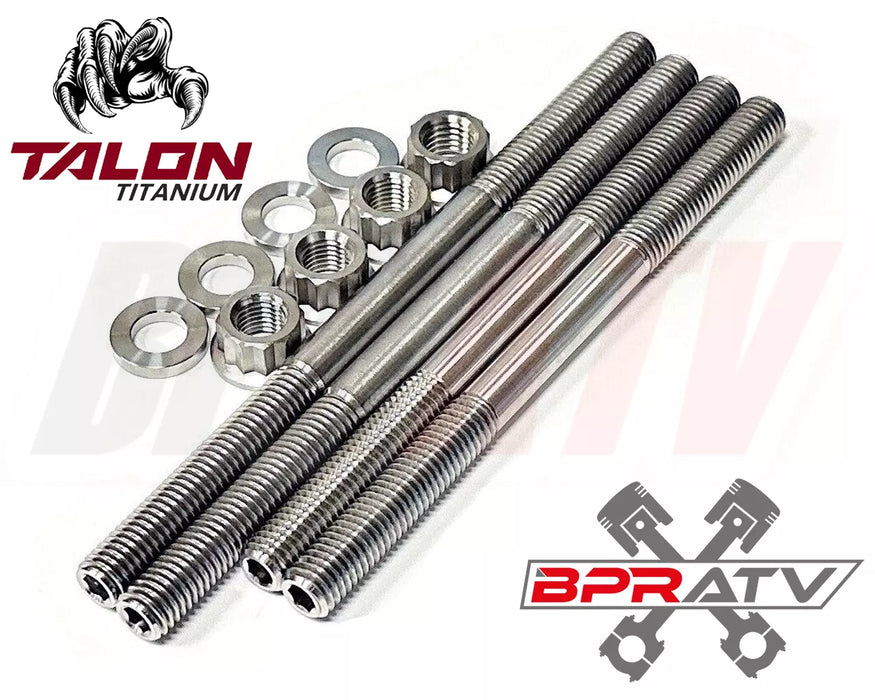 YFZ450 YFZ 450 ATV TITANIUM Head Stud Kit Strongest Best Ti Aftermarket Studs