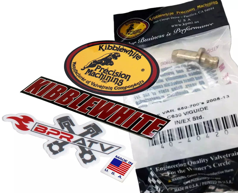 Brute Force Teryx 650 750 Kibblewhite Head Intake Exhaust Valve Guides  Set of 2