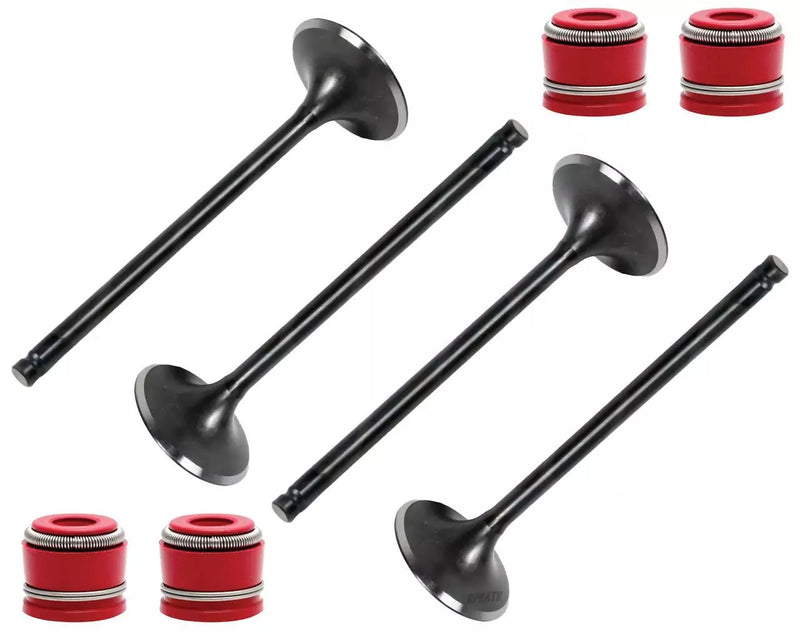 06-08 Kawasaki KX450F KX 450F Kibblewhite Intake Exhaust Valves Springs RED Seal