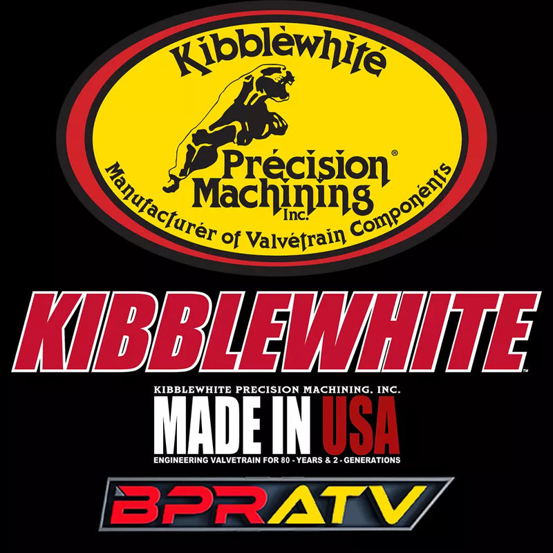 YFZ450 YFZ 450 Kibblewhite White Diamon Stainless Steel Valves Seals Head Gasket