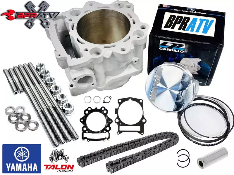 Rhino Viking Grizzly 700 Cylinder Piston Rebuilt Stock Bore Top End Rebuild Kit