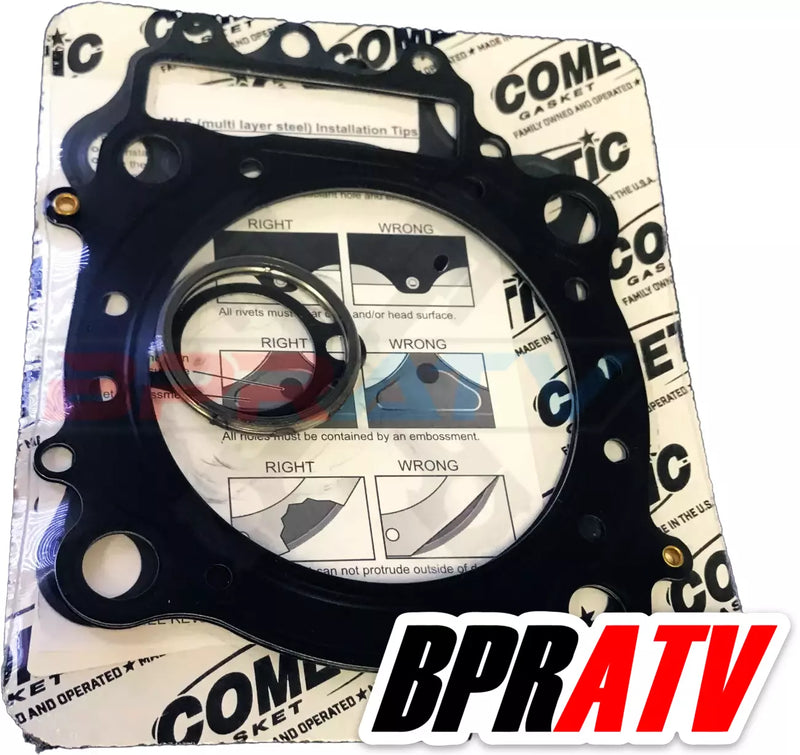 Honda CRF450R CRF 450R Stock Bore Cometic Top End Gasket Kit KP RED Seals '02-08
