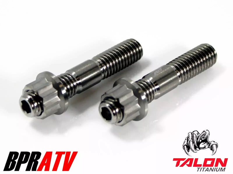 Yamaha Blaster TITANIUM Cylinder Head Studs Cylinder to Crankcase Stud Kit Nuts