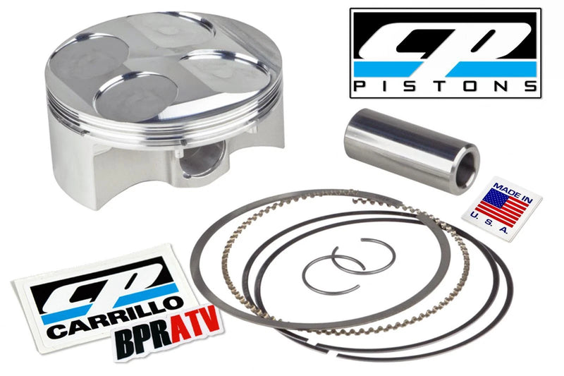 Raptor 660 102mm CP Carrillo Stroker Piston Kit 11:1 Big Bore +4mm Stroker Crank