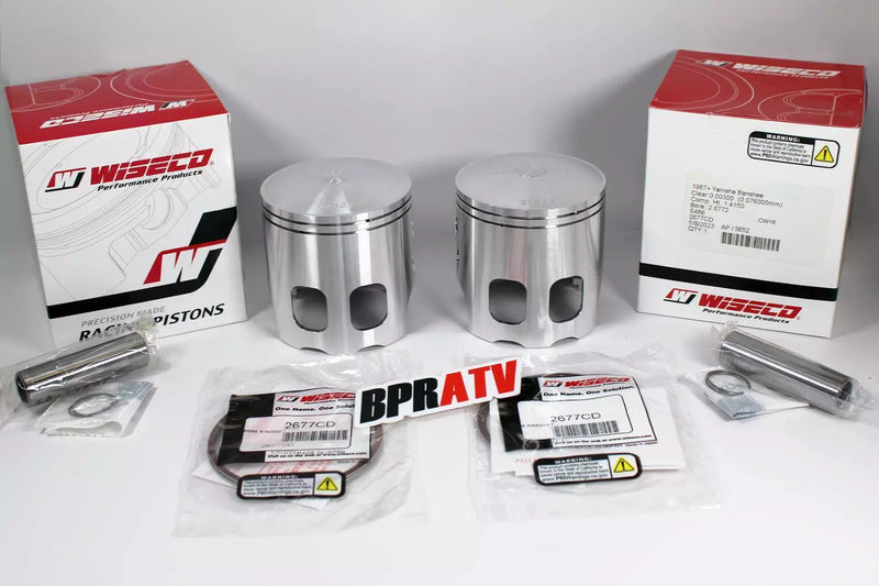 Banshee Stock Cylinders Top End Rebuild Kit Assembly 64mm Motor Engine Redo Kit