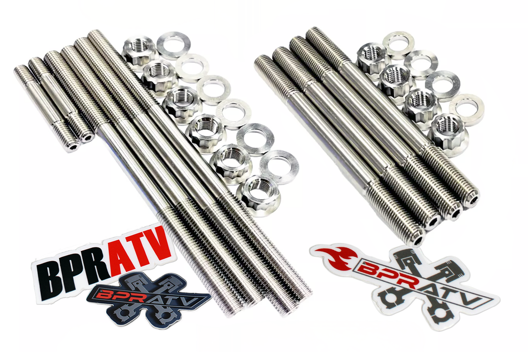 15+ Raptor 700 700SE 700R Head Studs Cylinder Stud Upgrade Aftermarket Both Kits