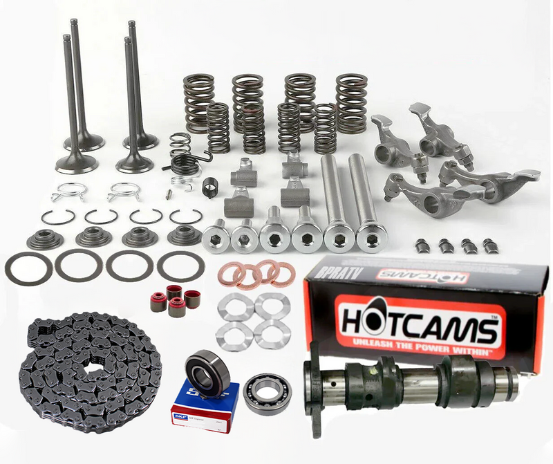 TRX 400EX Hotcams Stage 1 Stock Replace Camshaft Valves Rockers Head Rebuild Kit