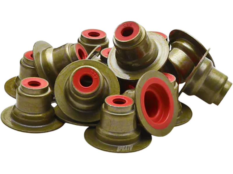 Harley Davidson Kibblewhite RED Viton Valve Stem Seals M8 8 Pack OEM# 18100044