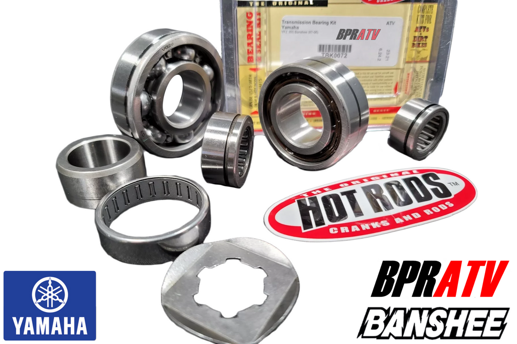 Yamaha Banshee CUB YFZ 350 Hot Rods Heavy Duty Transmission Bearings Kit TBK0072