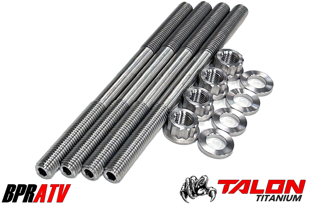 17+ Honda CRF450RX CRF 450RX TITANIUM Cylinder Bolts Head Stud Kit Ti Studs Nuts