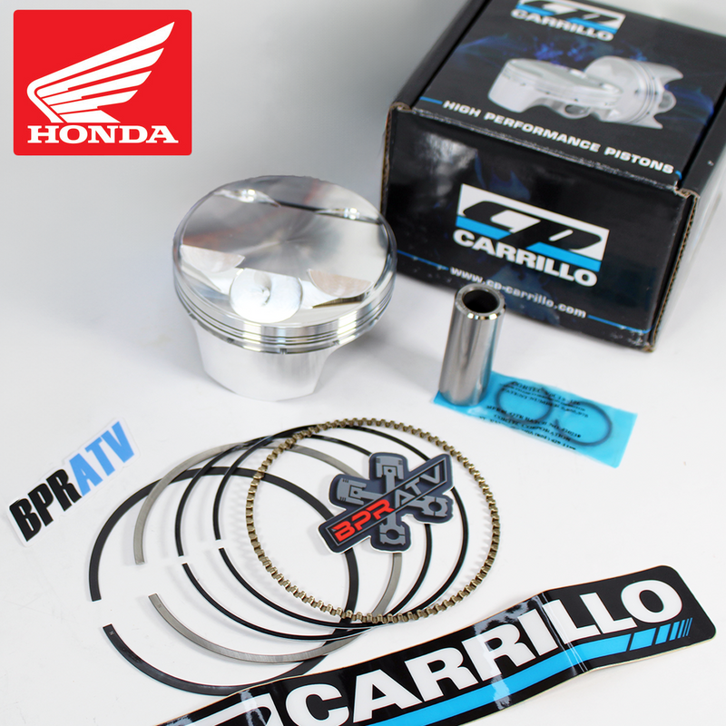 06+ TRX450R TRX 450R 99mm Big Bore 480 12.5 3-Ring CP Piston Top End Rebuild Kit