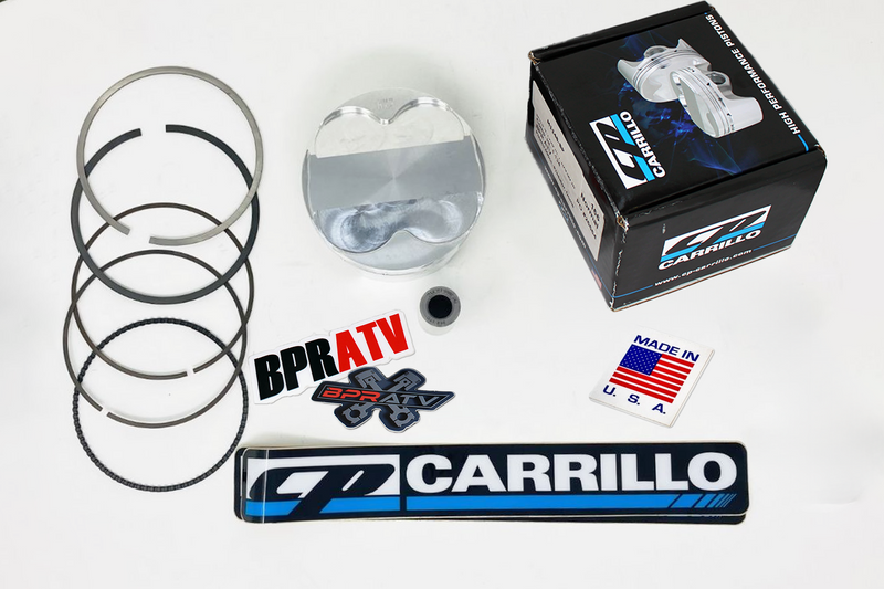 Yamaha Grizzly 660 102mm CP Carrillo Big Bore 12:1 686cc Piston Cometic Gaskets