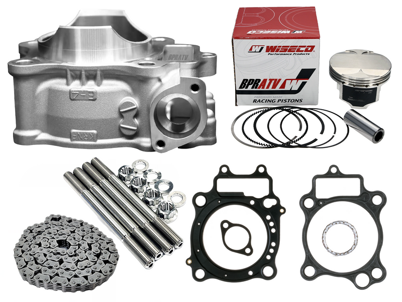 18-25 CRF250R CRF 250RX Stock Bore Cylinder Complete Rebuilt Top End Rebuild Kit