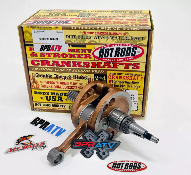 04 05 TRX450R TRX 450R Hotrods Stroker Crank +3 Crankshaft Rod Assembly Bearings