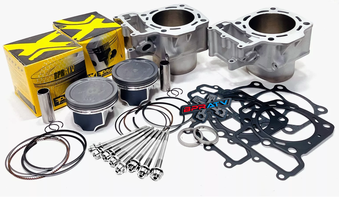 05-11 Brute Force 750 85mm Cylinder ProX Piston Cometic Stud Kit Top End Rebuild