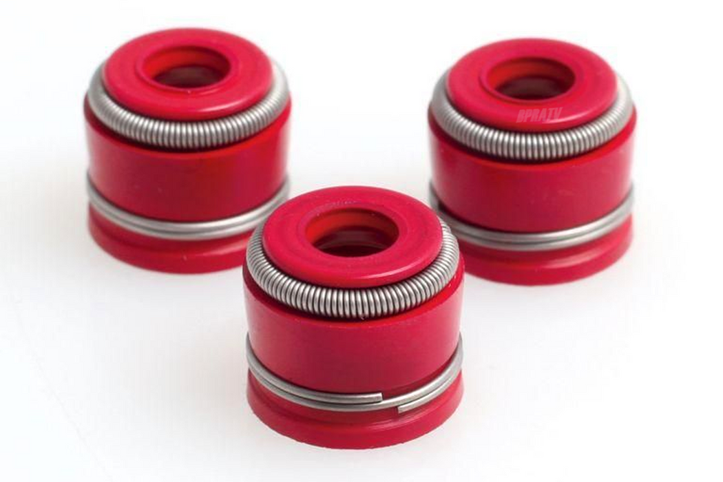 Polaris Sawtooth 200 Kibblewhite RED Viton Valve Stem Seals Seal (Set of TWO 2)