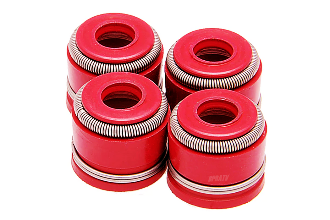 Polaris RZR 170 RZR170 Kibblewhite RED Viton Valve Stem Seals Seal Set of TWO 2