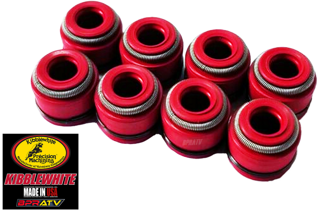 98-02 Yamaha YZ426F YZ 400F Kibblewhite RED Viton Valve Stem Seals Seal Set of 5