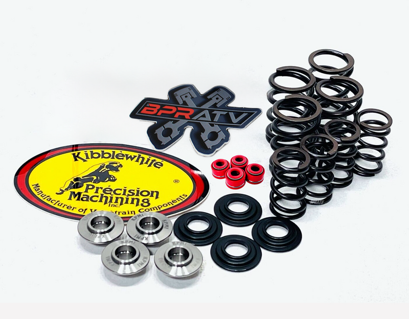 Kibblewhite Titanium Valve Spring Kit 1990-1999 Suzuki DR250 DR350 SE +Red Seals