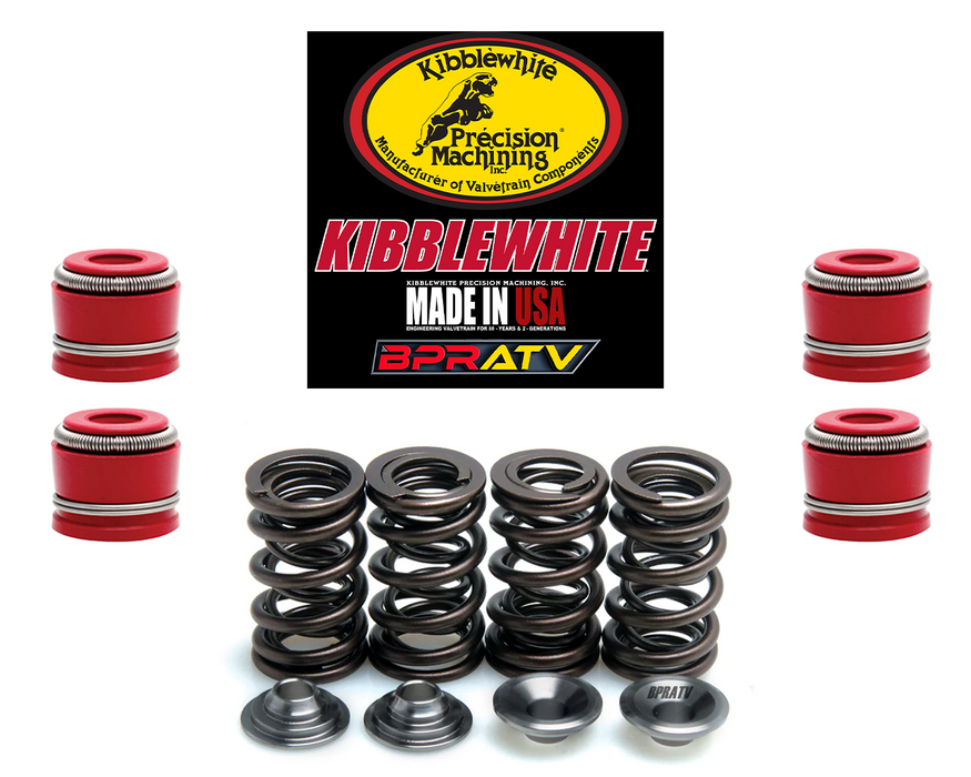 20+ Yamaha WR250F WR 250F Kibblewhite Race Titanium Valves Springs Kit RED Seals