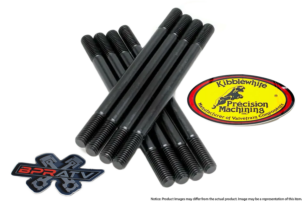 Yamaha Grizzly 700 Kibblewhite Cylinder Head Studs KPMI 80-82450 Head Bolts Kit