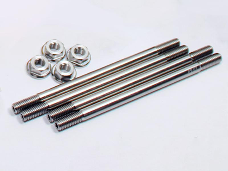 KFX80 KFX 80 TITANIUM Cylinder Head Studs Stud Cylinder Nuts Bolt Kit 92004-S008