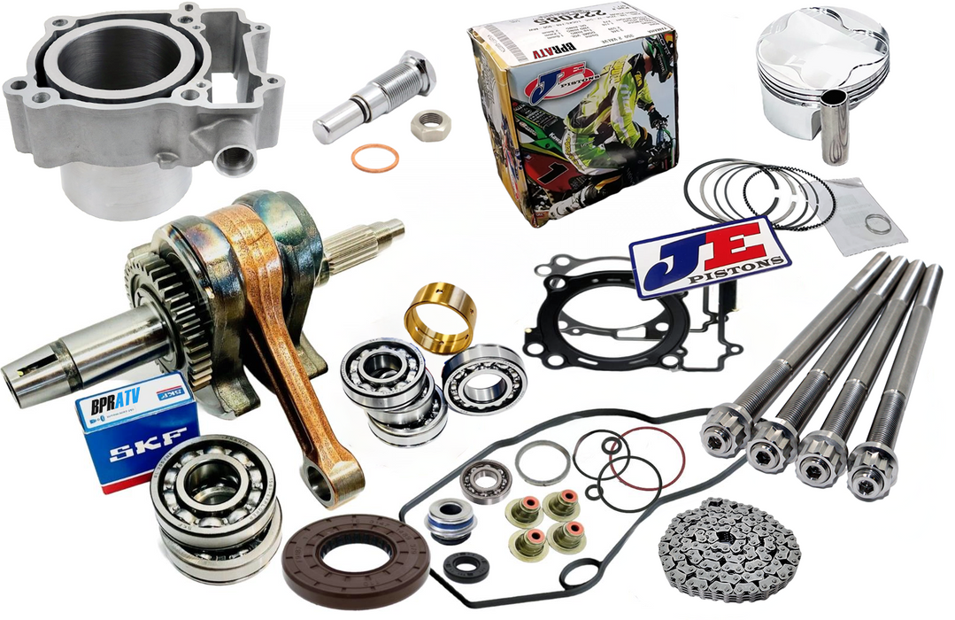 2018+ Polaris Ranger 570 Complete Rebuild Kit Cylinder Crank 13:1 JE Piston Kit