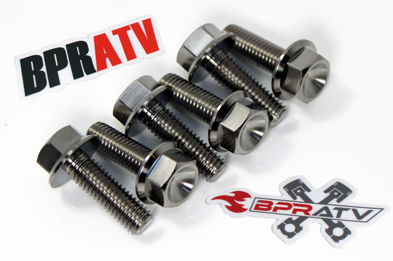 BPRATV Titanium Exhaust Manifold Bolts & Cometic Gaskets Polaris General XP 1000