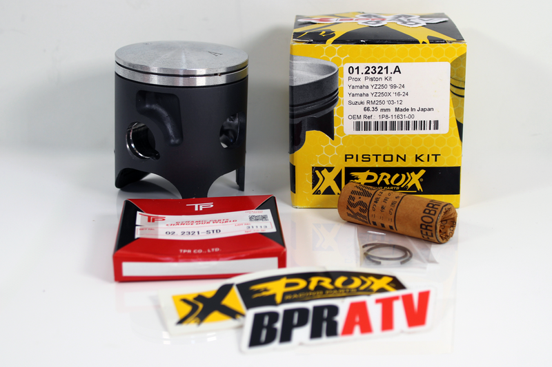 99+ YZ250 YZ 250 Cylinder Kit ProX Piston Head & Cometic Gasket Top Rebuild Kit