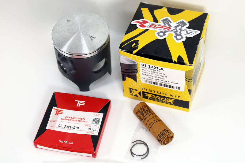 99+ YZ250 YZ 250 Cylinder Kit ProX Piston Head & Cometic Gasket Top Rebuild Kit
