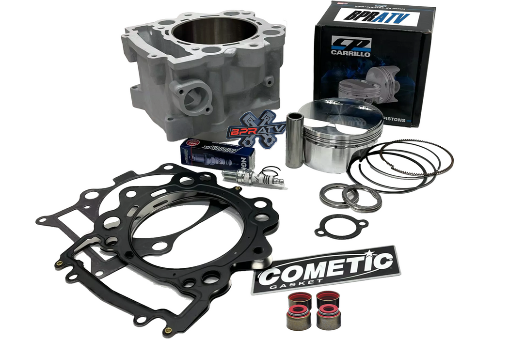 Raptor 700 734cc Big Bore Cylinder 105.5mm CP Piston 10.75:1 Top End Rebuild Kit