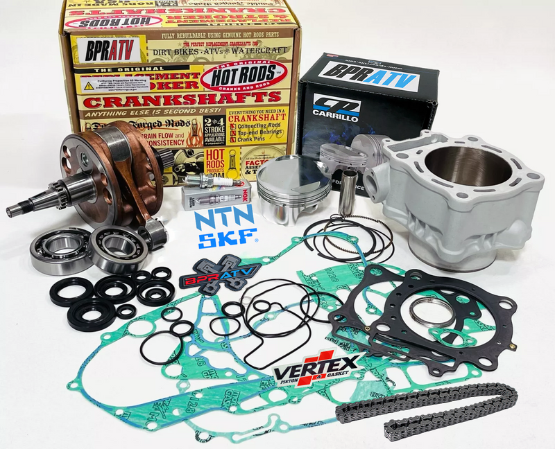 06+ HONDA TRX450R TRX 450R CP 13:1 Piston & Hotrods Crank Full Motor Rebuild Kit