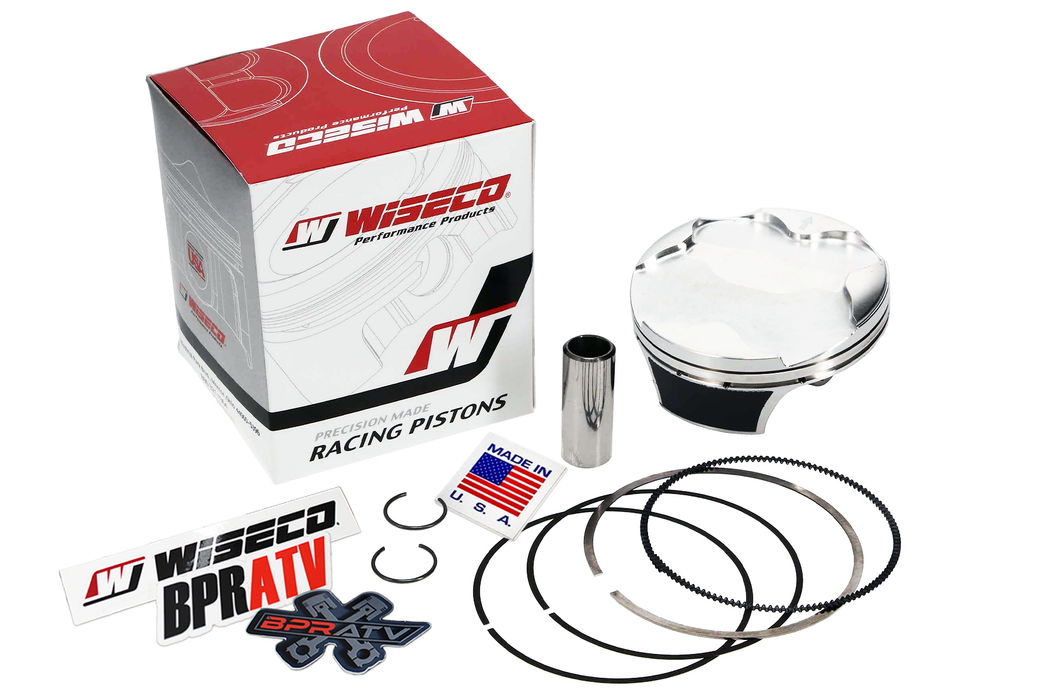 Honda 400EX 400X Wiseco Piston Top End Gaskets Stock Replace Hi Comp Pump Gas