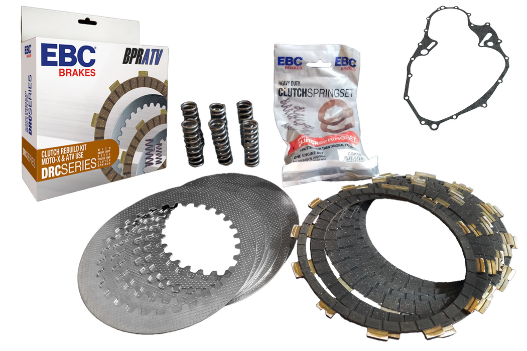 EBC DIRT RACER Clutch Rebuild Kit Fibers Plates Springs Gasket Yamaha Raptor 700