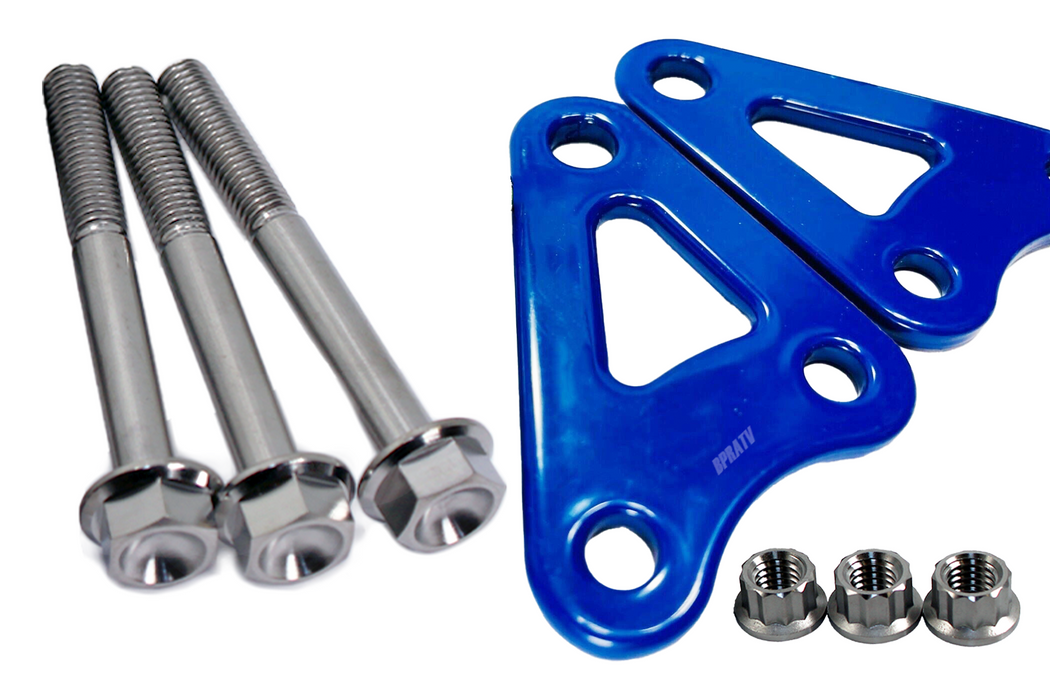 Yamaha YZ250X YZ 250X Motor Mount Billet CNC Engine Mounting Kit TITANIUM Bolts