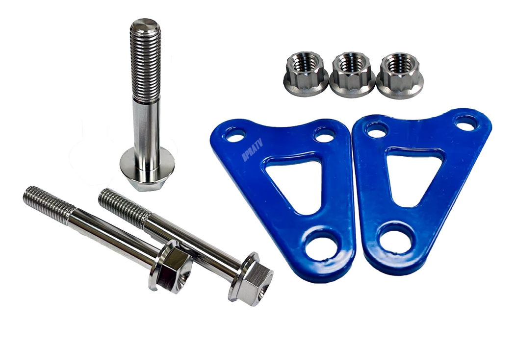 Yamaha YZ250X YZ 250X Motor Mount Billet CNC TITANIUM Engine Mounting Bolts Kit