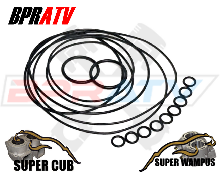 BPRATV Banshee Cheetah SUPER CUB BILLET Cylinder Head Shell Cub Oring O-Ring Kit