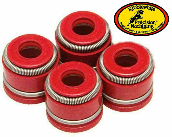 KX250 03-25 RED Viton Valve Seals Set Kibblewhite OEM Replacement 92049-1349 USA