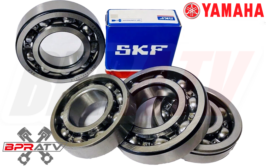 BPRATV Yamaha Blaster YFS 200 SKF Main Crankshaft Bearings + Crank Seals Kit Set