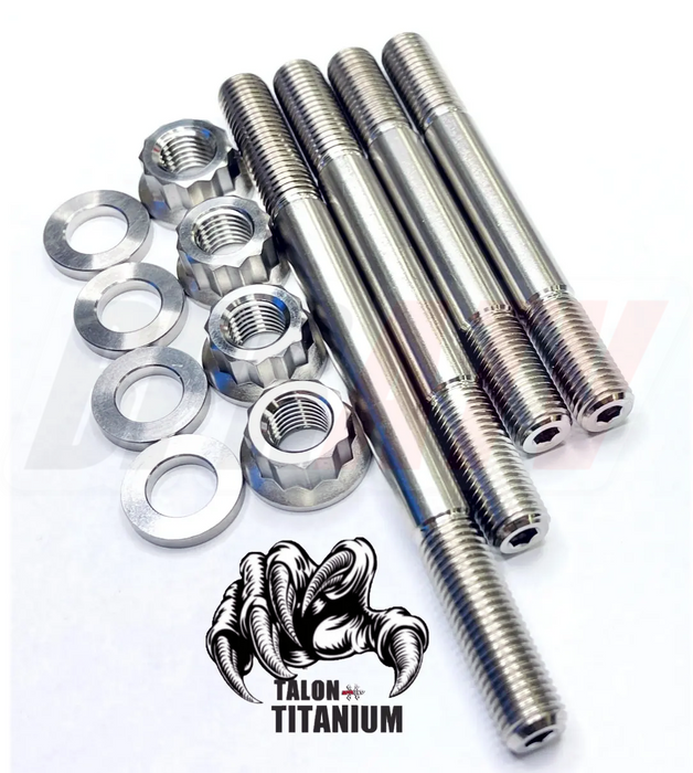 400EX XR400R Titanium Cylinder Studs Head Studs Crankcase Cylinder Head Stud Kit