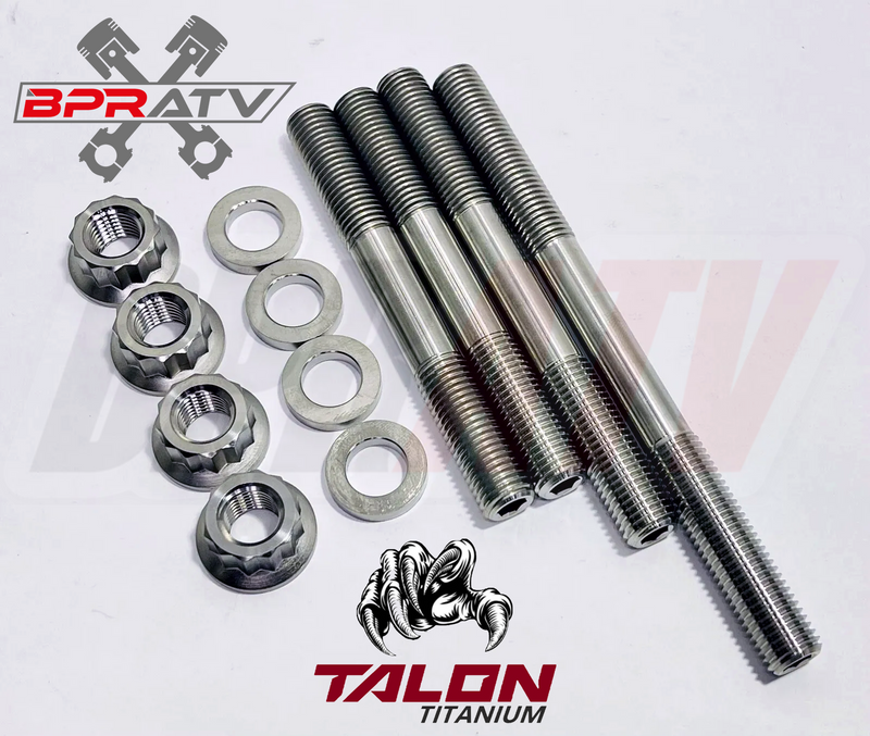 400EX XR400R Titanium Cylinder Studs Head Studs Crankcase Cylinder Head Stud Kit