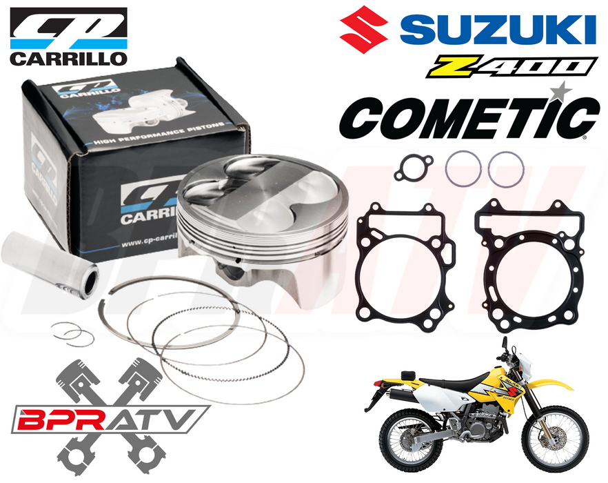 Suzuki DRZ400 DRZ 400 Z400 94mm 434 cc Big Bore Cylinder CP Top End Rebuild Kit