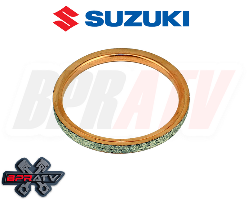 92-94 Suzuki DR650SE DR650SES Studs Ti Nuts Exhaust Manifold Gasket Repair Kit