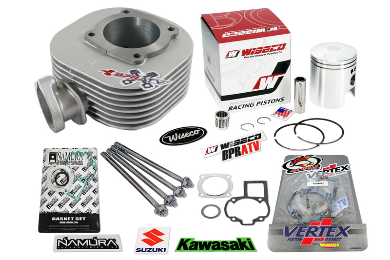 Suzuki LT80 KFX80 Wiseco 52mm Forged Big Bore Piston Top End Engine Rebuild Kit!