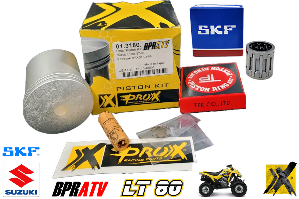 Suzuki LT80 LT 80 Pro X 50.50mm .50mm Oversize ProX Piston Kit 01.3180.050 JAPAN