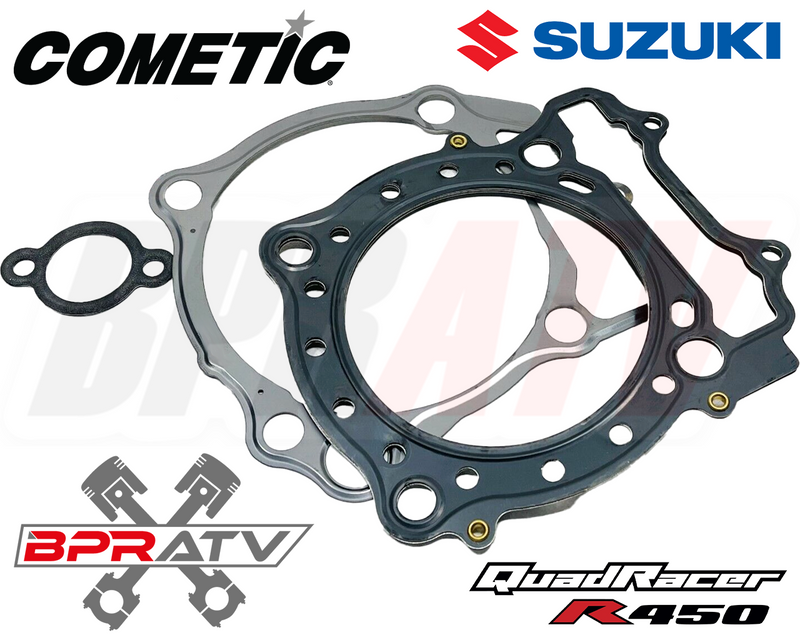 Suzuki LTR450 LTR 450 OEM Stock Bore 13:1 CP Piston Cometic Top End Gasket Kit