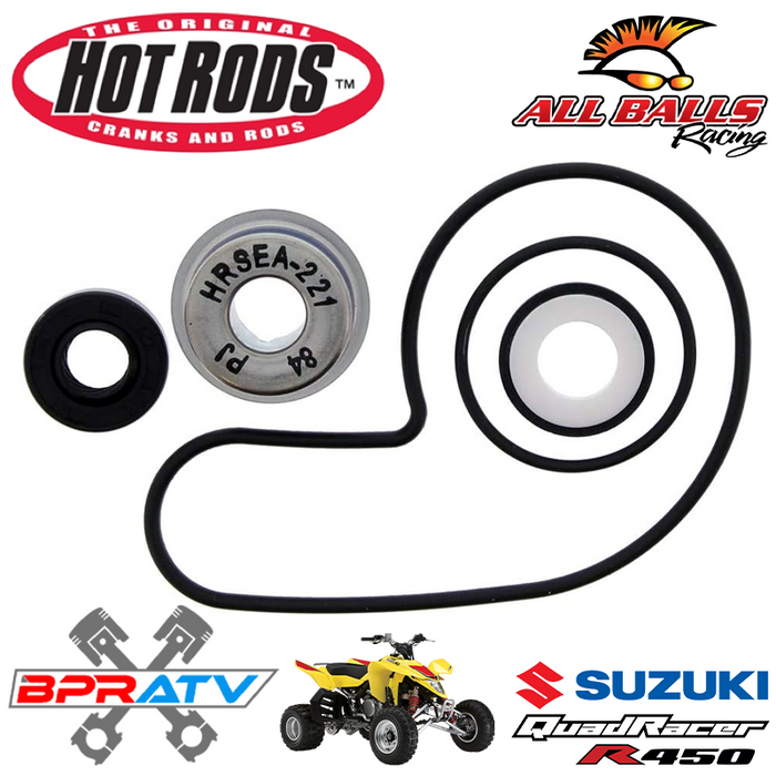 06-09 LTR450 LT-R 450 Hot Rods Water Pump Rebuild Kit Gasket Mech Seals WPK0043