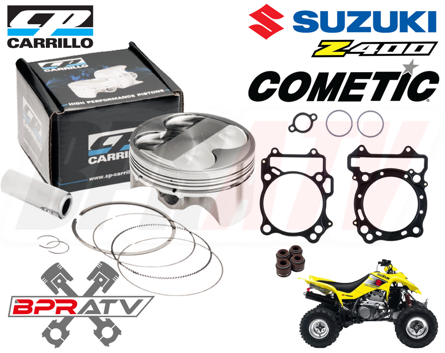 LTZ400 LTZ 400 DRZ Z400 Stock Bore Cylinder Piston Complete Top End Rebuild Kit