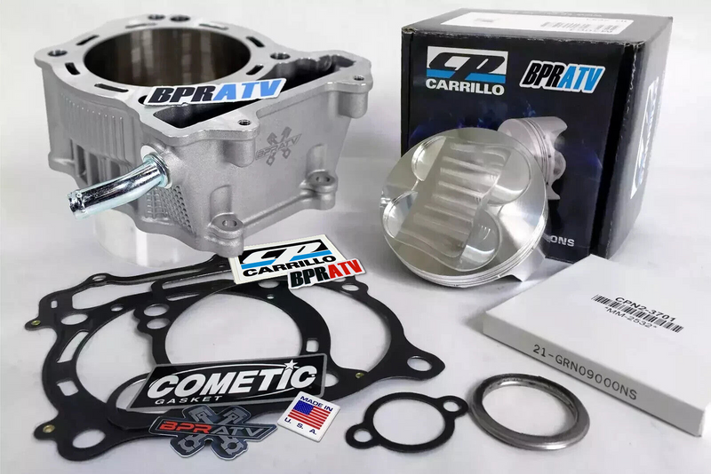 BPRATV Suzuki DRZ 400 90mm Cylinder 12:1 CP Carrillo Piston Top End Rebuild Kit